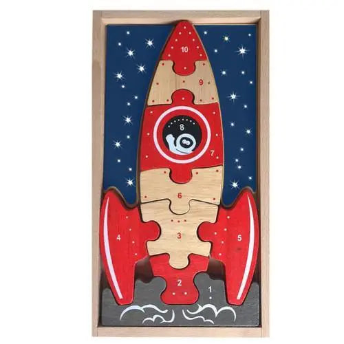 321 Blast Off - International Numbers Puzzle