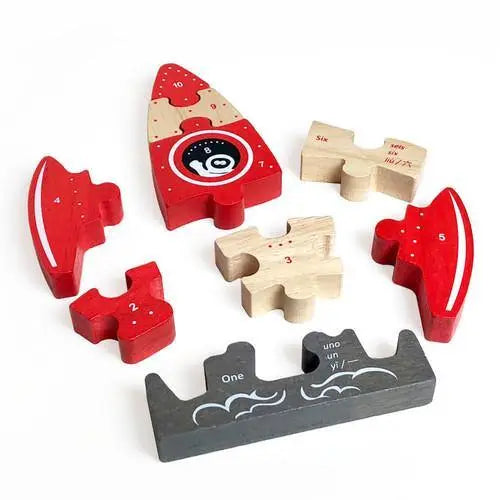 321 Blast Off - International Numbers Puzzle