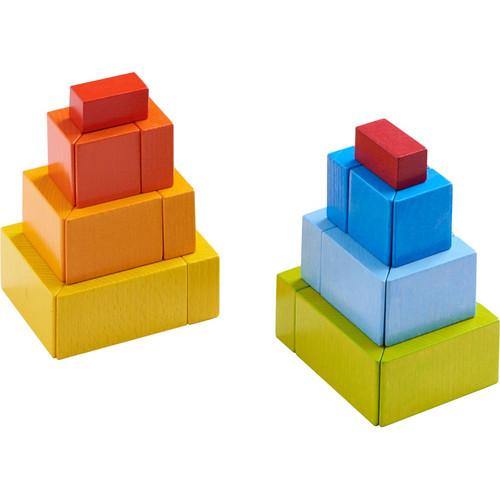 3D Arranging Creative Stones - Wooden Building Blocks