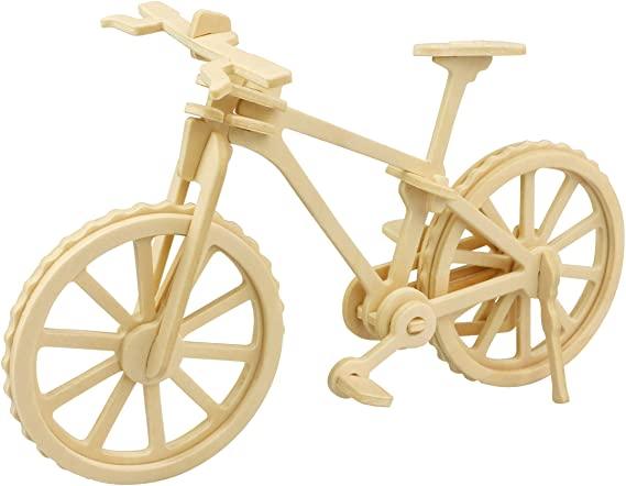 3D Classic Wooden Puzzle - Bicycle