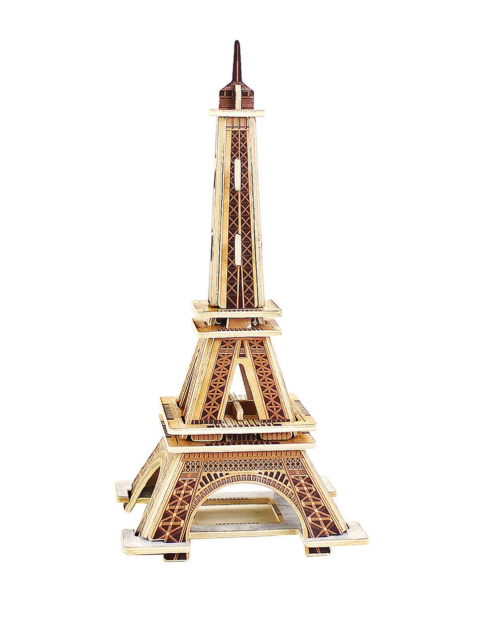 3D Classic Wooden Puzzle - Eiffel Tower