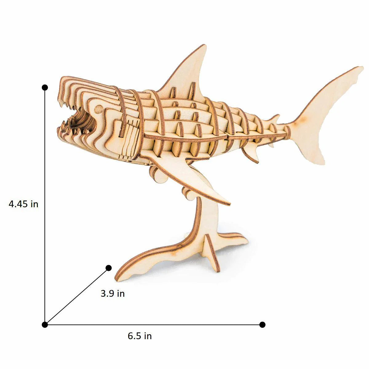 3D Wooden Puzzle 3 Assorted Sea Animals