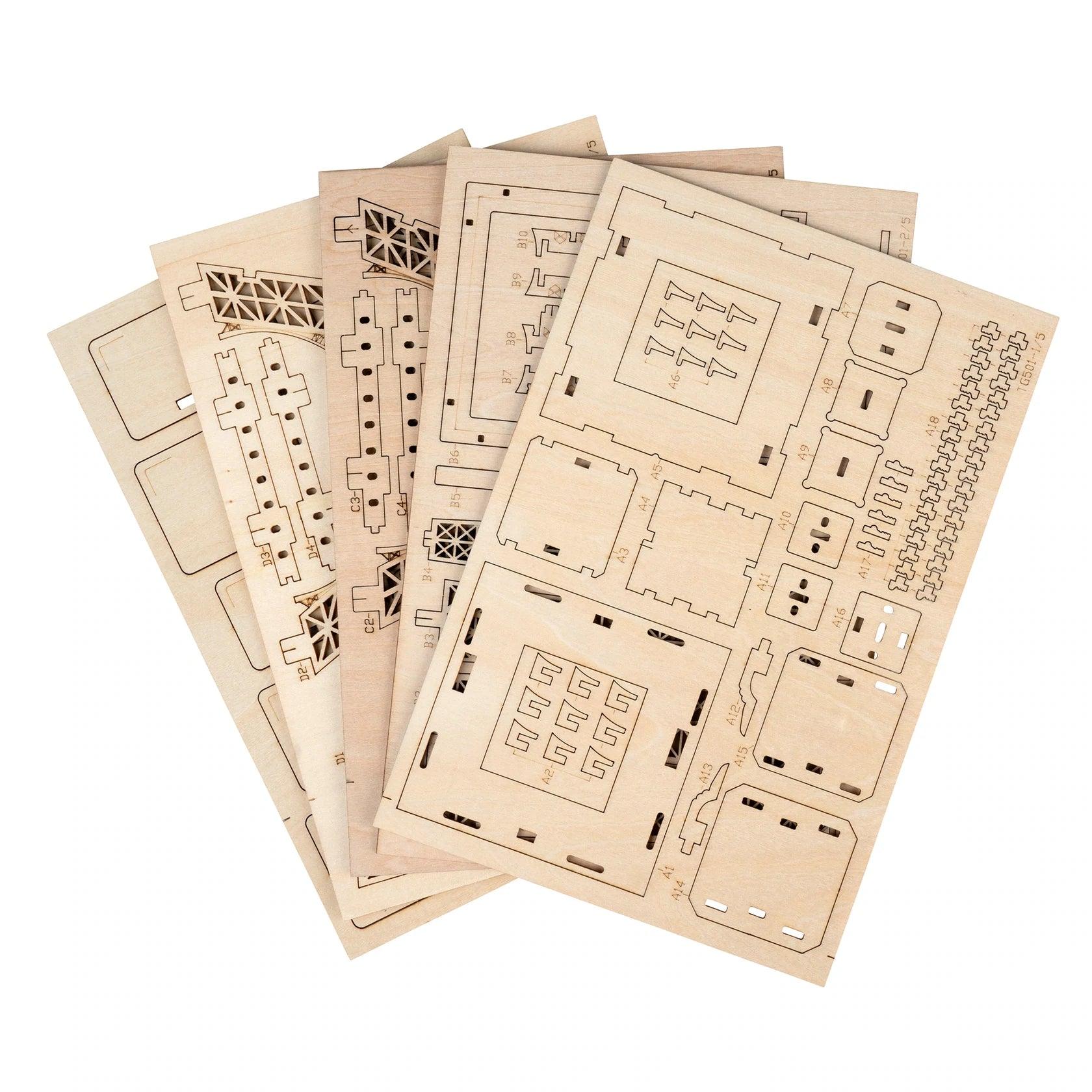 3D Wooden Puzzle Eiffel Tower